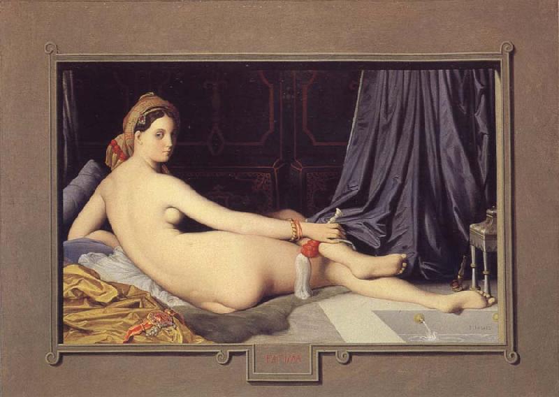 Jean Auguste Dominique Ingres Odalisque